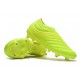 Scarpe da calcio Adidas senza lacci Copa 19 FG Verde Fluo
