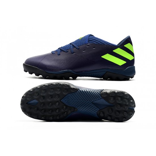 Scarpe da calcio Adidas NEMEZIZ MESSI 19.3 TF Blu verde