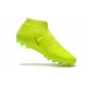 Scarpe da calcio Adidas Nemeziz 18 AG Laceless Verde Fluo Nero