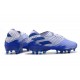 Scarpe da calcio Adidas Nemeziz 19.1 FG Bianca Blu