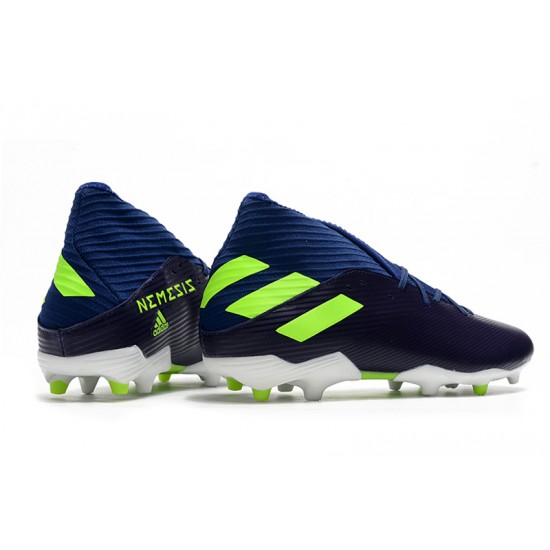 Scarpe da calcio Adidas Nemeziz 19.3 FG Blu verde