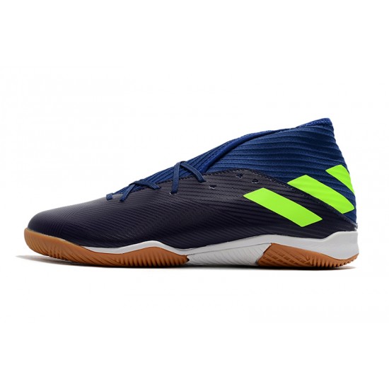 Scarpe da calcio Adidas Nemeziz 19.3 IN MD Blu verde