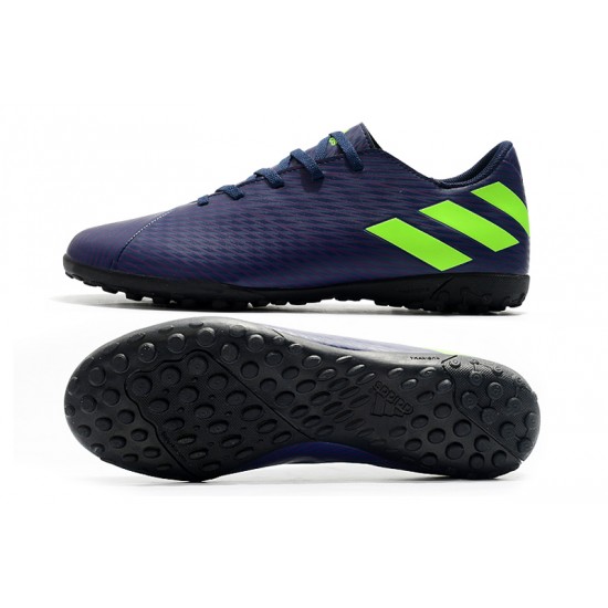 Scarpe da calcio Adidas Nemeziz 19.4 TF Blu verde