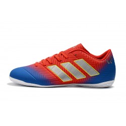 Scarpe da calcio Adidas Nemeziz Messi Tango 18.4 IC Rosso d'oro Blu