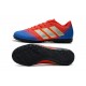 Scarpe da calcio Adidas Nemeziz Messi Tango 18.4 TF Rosso doro Blu