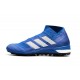 Scarpe da calcio Adidas Nemeziz Tango 18 TF Blu Bianca