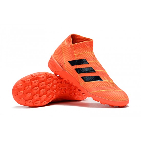 Scarpe da calcio Adidas Nemeziz Tango 18 TF Arancia Nero