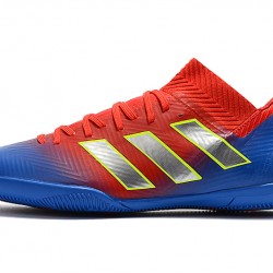 Scarpe da calcio Adidas Nemeziz Tango 18.3 IC Rosso Blu d'oro