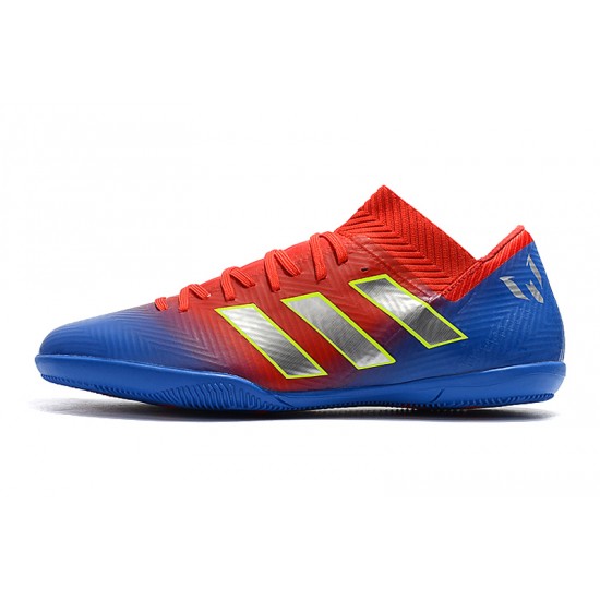 Scarpe da calcio Adidas Nemeziz Tango 18.3 IC Rosso Blu doro