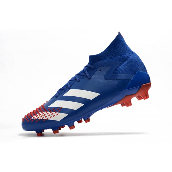 Scarpe da calcio Adidas Predator MUTATOR 20.1 AG Blu bianca Rosso