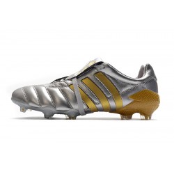 Scarpe da calcio Adidas Predator Mania'Tormentor' FG - Metallic Argento Gold
