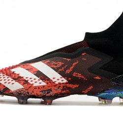 Scarpe da calcio Adidas Predator Mutator 20+ FG Tormentor - Rosso bianca Nero Blu