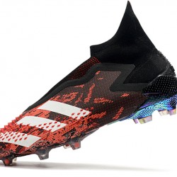 Scarpe da calcio Adidas Predator Mutator 20+ FG Tormentor - Rosso bianca Nero Blu