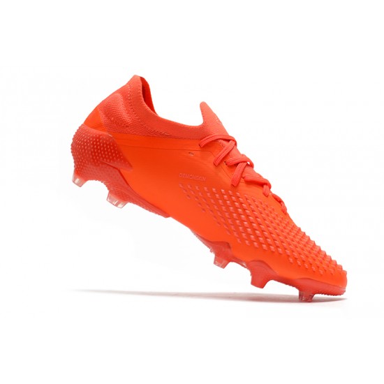 Scarpe da calcio Adidas Predator Mutator 20.1 Low FG - arancia