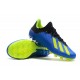 Scarpe da calcio Adidas X 18.1 AG Blu verde Nero