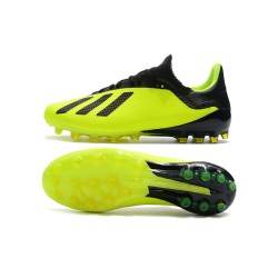 Scarpe da calcio Adidas X 18.1 AG Verde Fluo Nero