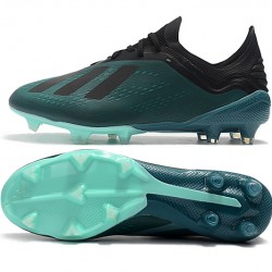 Scarpe da calcio Adidas X 18.1 FG verde Nero