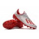 Scarpe da calcio Adidas X 19.1 AG Argento Rosso