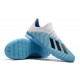 Scarpe da calcio Adidas X 19.1 IC Blu Bianca Nero