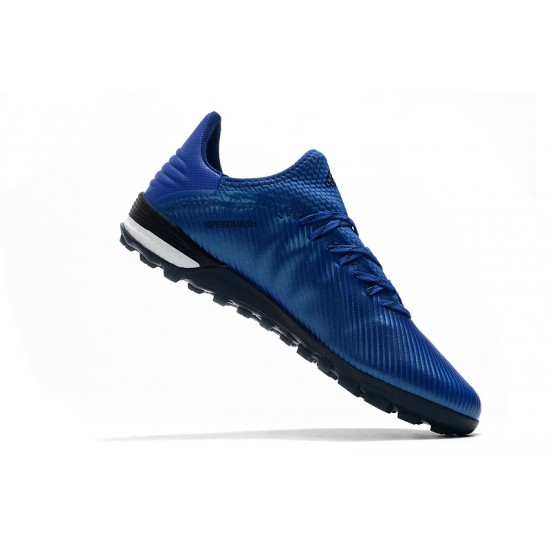 Scarpe da calcio Adidas X 19.1 TF Blu Reale Bianca