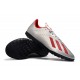 Scarpe da calcio Adidas X 19.4 TF Argento Rosso