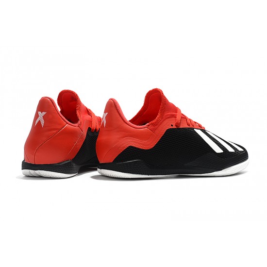 Scarpe da calcio Adidas X Tango 18.3 IC Nero Rosso Bianca