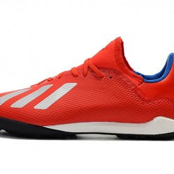 Scarpe da calcio Adidas X Tango 18.3 TF Rosso Argento Blu