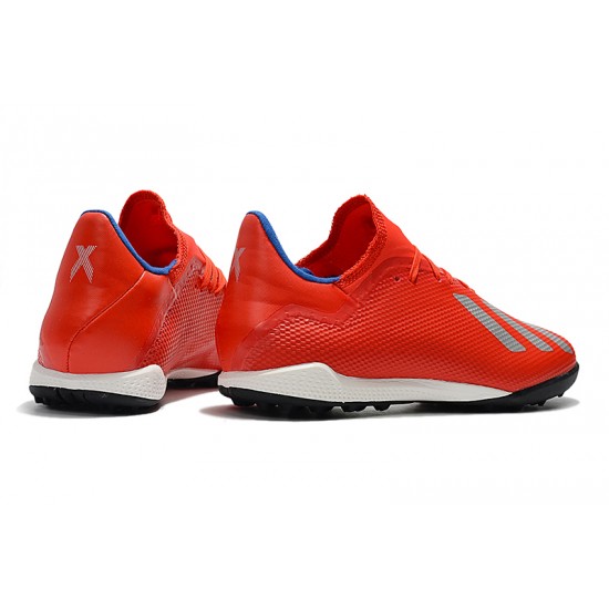 Scarpe da calcio Adidas X Tango 18.3 TF Rosso Argento Blu
