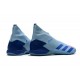 Scarpe da calcio Adidas senza lacci Predator 20.3 IN Blu Grigio