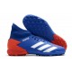 Scarpe da calcio Adidas Predator 20.3 TF Blu Bianca Rosso