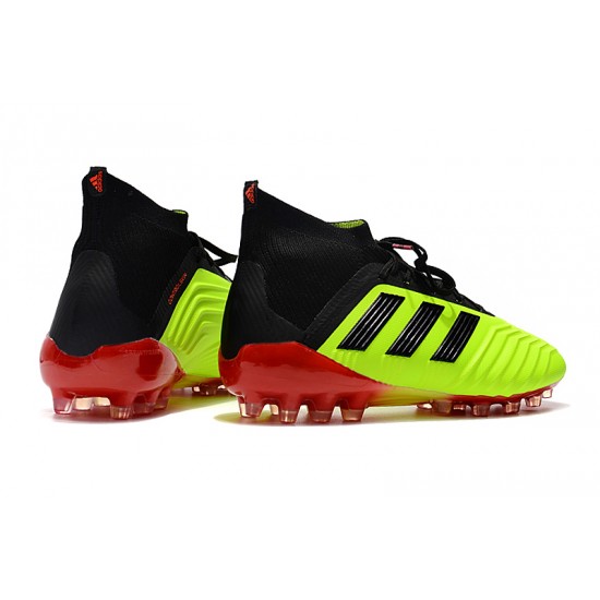 Scarpe da calcio Adidas Predator 18.1 AG Giallo Nero Rosso