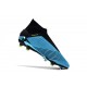 Scarpe da calcio Adidas senza lacci Predator 19+ FG 25th Anniversaire Blu Nero