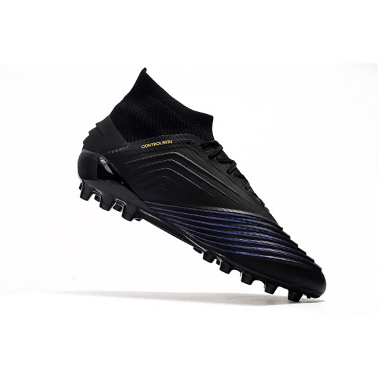 Scarpe da calcio Adidas Predator 19.1 AG Tutto Nero