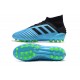 Scarpe da calcio Adidas Predator 19.1 AG Blu Nero