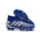 Scarpe da calcio Adidas Predator 19.1 FG 25th Anniversaire Blu Argento