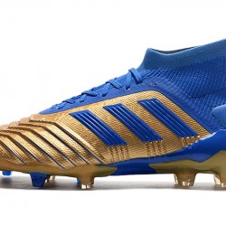Scarpe da calcio Adidas Predator 19.1 FG 25th Anniversaire d'oro Blu