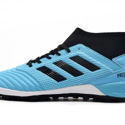 Scarpe da calcio Adidas Predator 19.3 TF Blu Nero