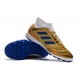 Scarpe da calcio Adidas Predator 19.3 TF doro Blu Bianca