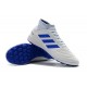 Scarpe da calcio Adidas Predator 19.3 TF Bianca Blu