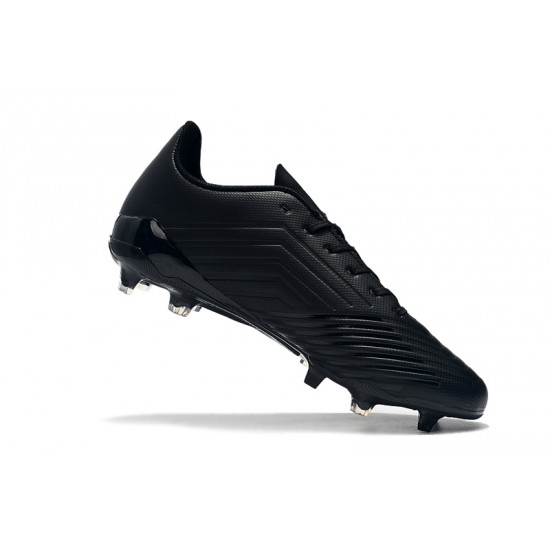 Scarpe da calcio Adidas Predator 19.4 FG Tutto Nero