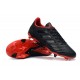 Scarpe da calcio Adidas Predator 19.4 FG Nero Rosso