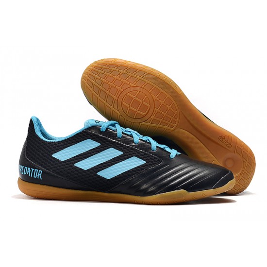 Scarpe da calcio Adidas Predator 19.4 IN Nero Blu