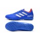Scarpe da calcio Adidas Predator 19.4 TF Blu Argento