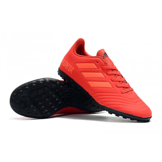 Scarpe da calcio Adidas Predator 19.4 TF Rosso
