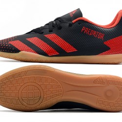 Scarpe da calcio Adidas Predator 20.4 IN Nero Arancia
