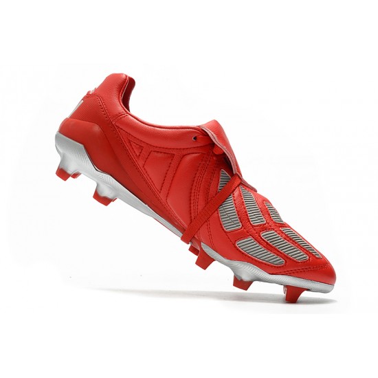 Scarpe da calcio Adidas Predator Mania FG Classic Rosso Argento
