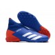 Scarpe da calcio Adidas PREDATOR 20.3 Laceless TF - Blu Bianco Rosso