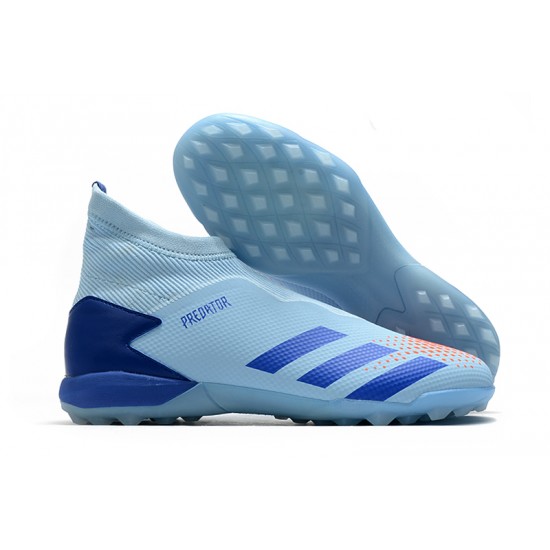 Scarpe da calcio Adidas PREDATOR 20.3 Laceless TF - Blu