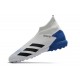 Scarpe da calcio Adidas PREDATOR 20.3 Laceless TF - Bianco Nero Blu