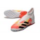 Scarpe da calcio Adidas PREDATOR 20.3 Laceless TF - Bianco arancione Nero